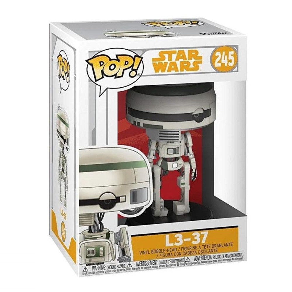 Funko Star Wars L3-37 Pop Vinyl Bobble-Head Solo Star Wars Story Figure #245 NEW